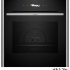 Neff B29CR7KY0 Φούρνος άνω Πάγκου 71lt Π59.6cm Metallic Silver με Flex Design Kit & Δώρο Βαθύ Ταψί Z12CM10A0